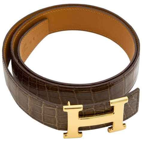 hermes belts crocodile|Hermes crocodile belt price.